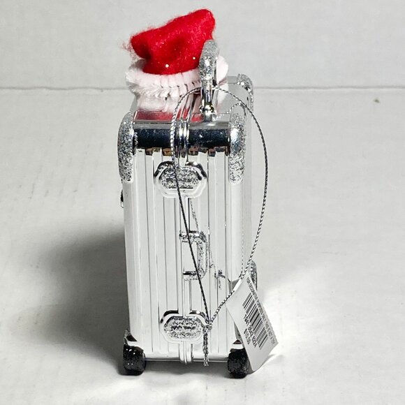 Luggage Suitcase Christmas Tree Ornament Travel Agent Stewardess Pilot Cruise - Picture 4 of 11